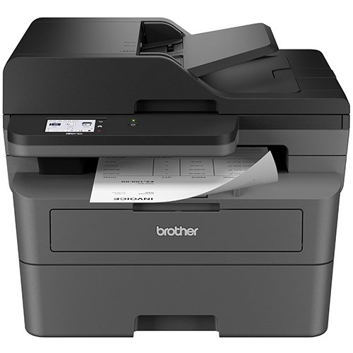 Brother MFC-L2820DW Wireless Compact Monochrome All-in-One Laser Printer with Copy, Scan and Fax, Duplex, Black & White | Includes Refresh Subscription Trial(1), Works with Alexa