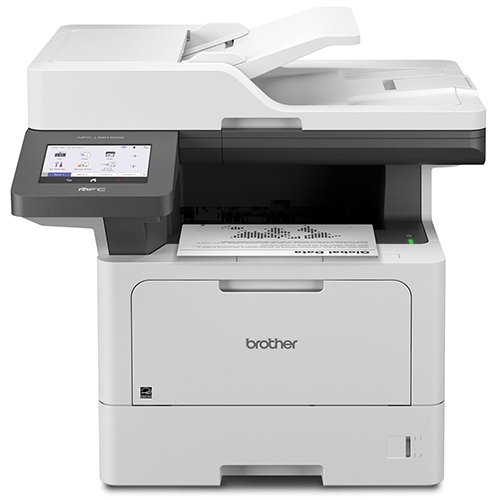 Brother Professional Laser Printer All-in-One with Scanner and Copier, High-Speed 50 ppm Monochrome Printing, Wireless Network Ready, Dual-Band WiFi, Auto 2-Sided Print (MFC-L5915DW)